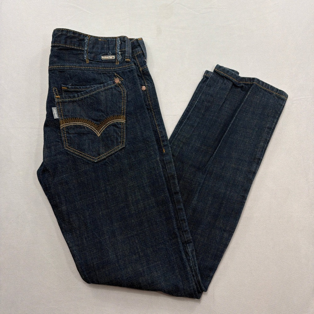Levi's SilverTab Ltd Jeans Slim Straight Dark Wash Denim Mens 34x34